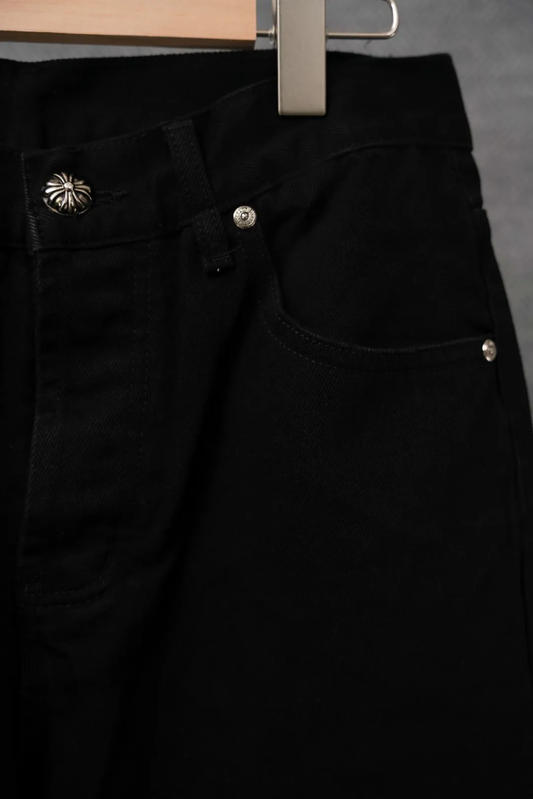 ：S 017 & Chrome Hearts Same Style ：Black Size：28 30 32 34 （S-XL)